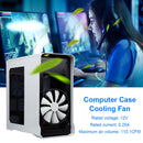 PHANTEKS PH-F200SP Chassis Cooler 3 Pin Computer Case Cooling Fan (White) Newly