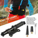 Portable MTB Bike Pump Mini Cycling Tire Inflator Hand Air Pump Bicycle Accesso`