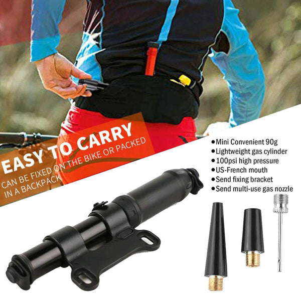 Portable MTB Bike Pump Mini Cycling Tire Inflator Hand Air Pump Bicycle Accesso`