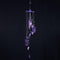 Butterfly Bell Wind Chimes Creative Home Yard Garden Hanging Decor(Purple)