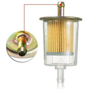 1*Motorcycle Inline Gas Petrol Fuel Filter 3/8" Pipe Accessories N9H4 Y8C1 V5V6