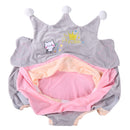 Baby Sofa Support Seat Cover Learning To Sit Chair Case No Filler (Grey) Newly