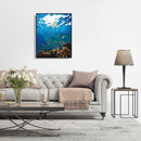 DIY Digital Canvas Underwater World Handpainted Drawing By Number Kits Art Craft