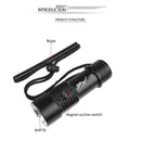 Bank Professional Light Flashlight Dive Lamp Diving Flashlight Rechargeable