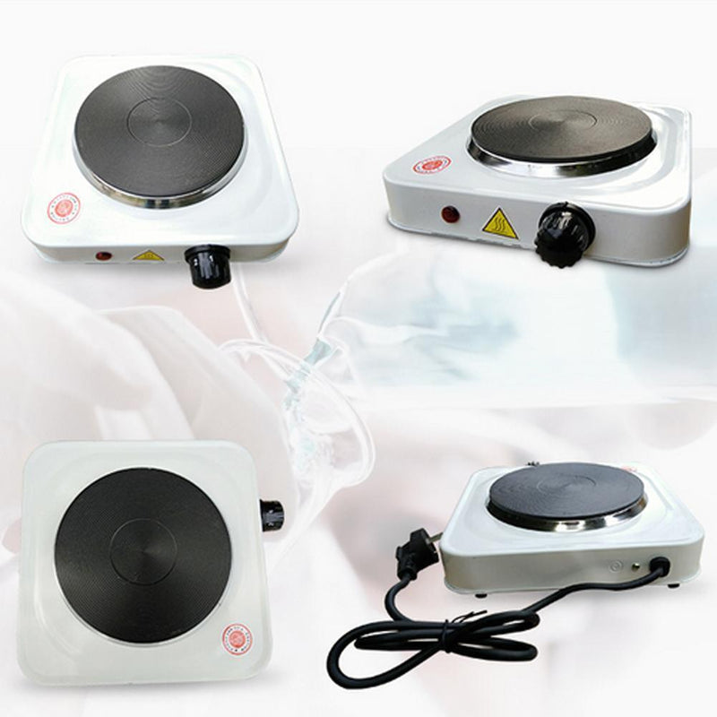 1500W Single Electric Hot Plate Hob Kitchen Cooker Table Top Hotplate Mo