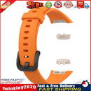 Silicone Smart Watch Strap for Honor Band 6 Replacement Wristband (Orange) Newly