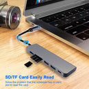 USB C HUB 4K 30Hz Type C to HDMI-compatible USB 3.1 PD 100W Adapter 6 in 1 Dock