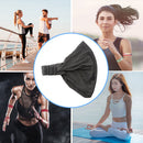 Women Headband Wide Yoga Hairband Elastic Running Turban Head Wrap (Grey)