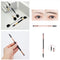 Dual Purpose Double Head Eyebrow Comb Cosmetic Tools Eyelash Curl Makeup Brush