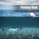 10pcs Fishing Bobber Set Plastic Round Float Buoy Outdoor Fishing Gear Tackle