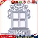 Metal Retro Windows Cutting Dies Stencil For DIY Scrapbook Album Photo Newly