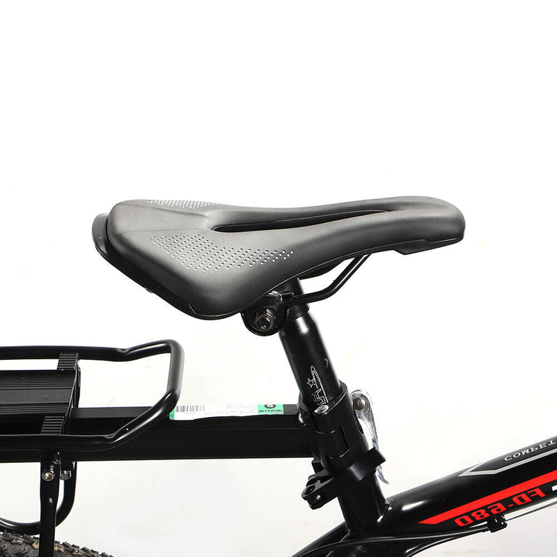 Bicycle Seat MTB Road Bike Saddle Comfortable Sponge Breathable Hollow Cushion