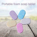 Color portable foam soap flakes For outdoor travel CA T8V7