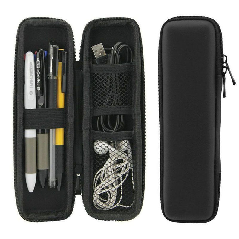Earphone Pouch Makeup Box Pen Case Stationery Cover Pencil Holder Storage Bag