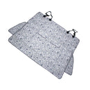 Double-seat Car Mat Foldable Car Seat Cover Waterproof Oxford Cloth for Car