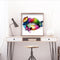 DIY Diamond Embroidery Graffiti Lip Rhinestone Diamond Painting for Wall Gift