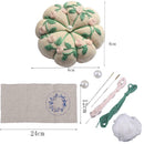 Floral Design Sewing Needle Hand Embroidery Pin Cushion Pincushions Pin Pillow