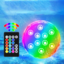 Lights Remote Control Waterproof RGB Fish Tank Underwater Light LED Submersible
