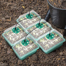 5pcs Seed Starter Trays with Grow Light Garden Plant Seedling Box (Green) Newly
