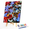 Colorful Maple Leaves Oil Paint By Numbers DIY Picture for Adults Children Decor
