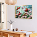 5D DIY Diamond Painting Flower Bird Full Round Drill Wall Picture Home Decor