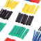 328pcs/Set 5 Farben 8 Größen Isolierung sortierten 2:1 Heat Shrink Komforthülle