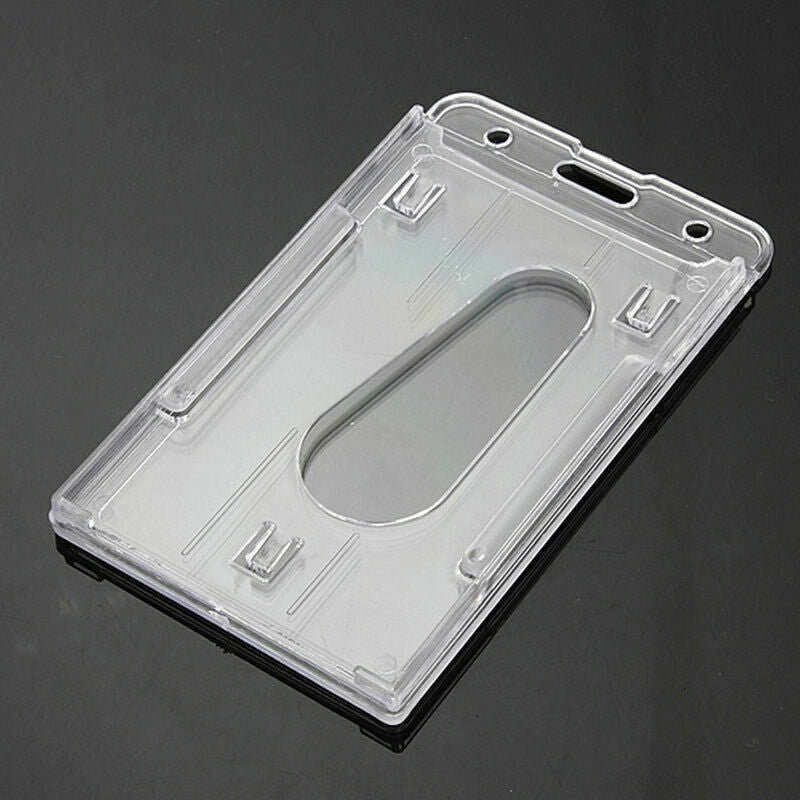 ID Card Holder Access card sets Holder Staff Vertical Busin Hard S8Q0 W2P2