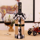 Christmas Decoration Wine Bottle Dust Cover Bottle Dust Cover for Dinner Table