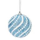 Christmas Tree Decoration Xmas Balls Ornaments 8cm Pendant Ball BLUE#