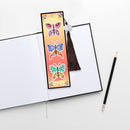2pcs Creative DIY Diamond Painting Bookmark Leather Tassel Tags Art (SQ060)