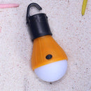 Mini Outdoor 3 LED 800LM Camping Tent Bulb Light Emergency Lamp (Orange)