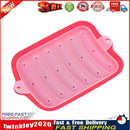 DIY Sausage Making Mold Food Grade Silicone Handmade Hot Dog Mold (Red) Newly