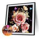 5D DIY Full Drill Diamond Painting Warm Flowers Cross Stitch Embroidery Kit