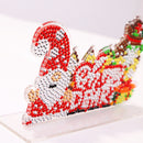 Handmade 5D DIY Diamond Painting Crystal Christmas Desktop Rhinestone Ornamen