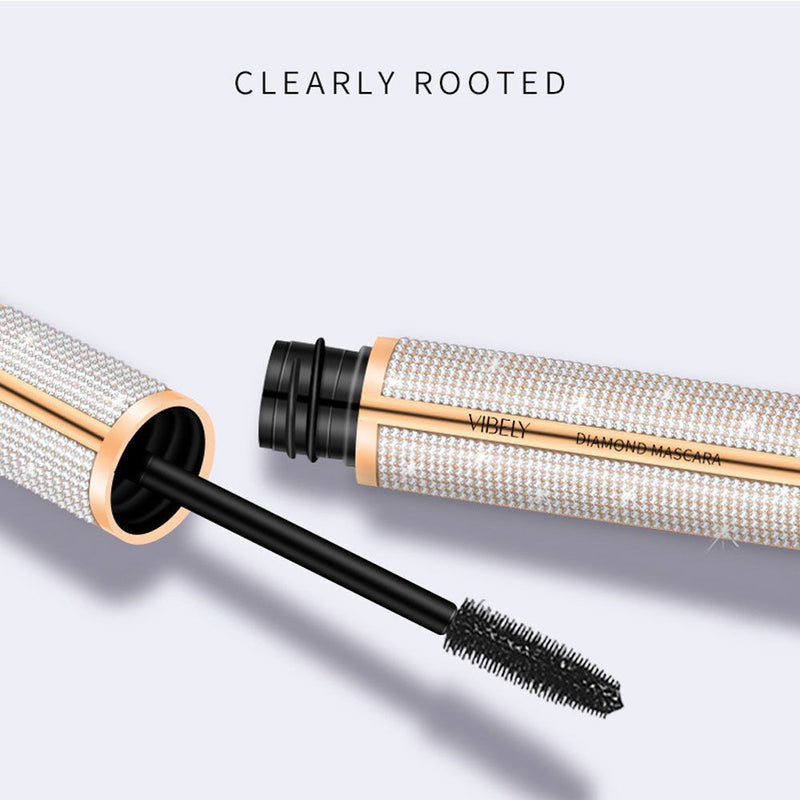 Woman Not Easy To Smudge Bushy Mascara Black Diamond Waterproof And Sweatproof