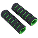 1 Pair Bicycle Handlebar Grips Anti-Slip Mountain Bike Lock Plug End Grips