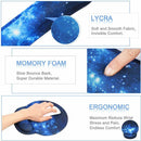 Pad Hand Support Memory Foam Wrist Rest Mouse Mat Keyboard Pad For PC Laptop