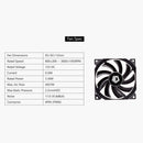 ID-COOLING IS-30 CPU Air Cooler with PWM Cooling Fan 4 Direct Contact Heatpipes