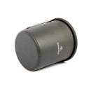 Mountainhiker 300ml Camping Water Cups Foldable Handle Outdoor Tea Mug (Black)