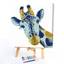 DIY Animals Painting Kit by Numbers Hand Painted Oil Picture Set Children Gif