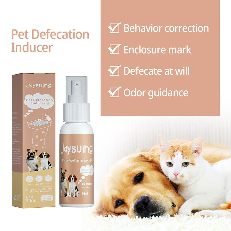 30ml Pet Dog Urine Training Spray Defecation Inducer Spray Safe Urinate Aids