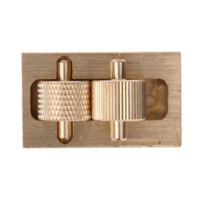 1 Set Carving Tools Pure Copper Leather Craft Leather Edge Dye Oil Sewing DIY Ha