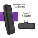 Wireless Lavalier Microphone Receiver Transmitter Video Recording Mic Syste