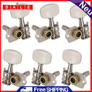 6x Metal Guitar Tuning Pegs Machine Head Tuners Acoustic Guitar Replacement Part