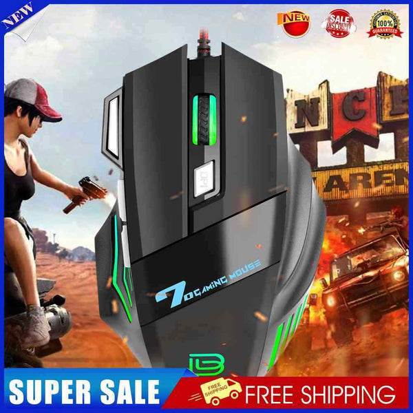 Professional Wired Mouse Mechanical Mouse Gamer RGB Mice for PC Notebooks
