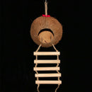 Hamster Squirrel Feeder Breeding Warm House Parakeet with Hanging Ladder Cages