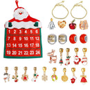 Christmas Advent Calendar Gift for Kids Jewelry Calendar Gift Bracelet Beaded