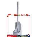 Toilet Brush Wall Mounted & Base 360 Silicone Deep Cleaning Brush (Gray) Newly