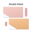 #A ORICO Double-side Large Mouse Pad Gaming Mouse Pad Computer PU Leather PC Mat