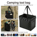 Camping Tool Bag Folding Outdoor Large-capacity Tote Bag Picnic Firewood Handbag